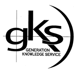 GKS GENERATION KNOWLEDGE SERVICE trademark