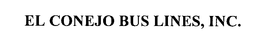 EL CONEJO BUS LINES, INC. trademark