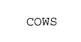 COWS trademark