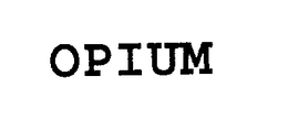 OPIUM trademark