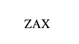 ZAX trademark
