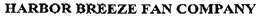HARBOR BREEZE FAN COMPANY trademark
