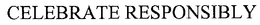 CELEBRATE RESPONSIBLY trademark