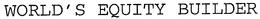 WORLD'S EQUITY BUILDER trademark