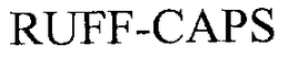 RUFF-CAPS trademark