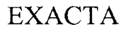 EXACTA trademark