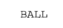 BALL trademark