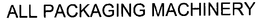 ALL PACKAGING MACHINERY trademark