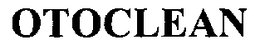 OTOCLEAN trademark