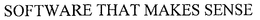 SOFTWARE THAT MAKES SENSE trademark