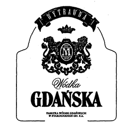 WYTRAWNA 997 M 1997 WÓDKA GDANSKA FABRYKA WÓDEK GDANSKICH W STAROGARDZIE GD. S.A. trademark