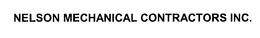 NELSON MECHANICAL CONTRACTORS INC. trademark