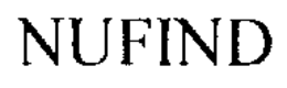 NUFIND trademark