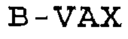 B-VAX trademark