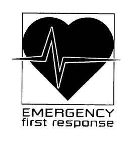 EMERGENCY FIRST RESPONSE trademark