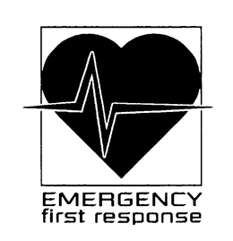 EMERGENCY FIRST RESPONSE trademark