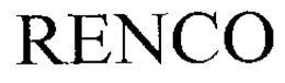 RENCO trademark