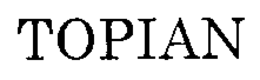 TOPIAN trademark