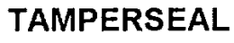 TAMPERSEAL trademark
