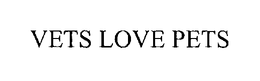 VETS LOVE PETS trademark