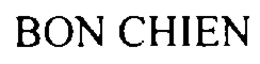 BON CHIEN trademark