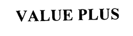 VALUE PLUS trademark