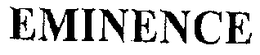 EMINENCE trademark