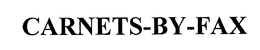 CARNETS-BY-FAX trademark