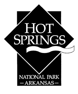 HOT SPRINGS NATIONAL PARK ARKANSAS trademark