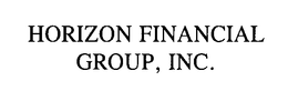 HORIZON FINANCIAL GROUP, INC. trademark