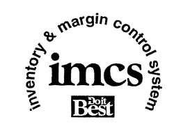 IMCS DO IT BEST INVENTORY & MARGIN CONTROL SYSTEM trademark
