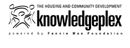 KNOWLEDGEPLEX THE HOUSING AND COMMUNITY DEVELOPMENT POWERED BY FANNIE MAE FOUNDATION trademark