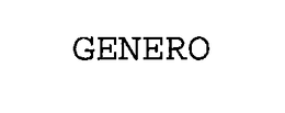GENERO trademark