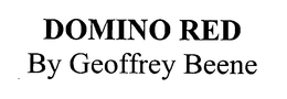 DOMINO RED BY GEOFFREY BEENE trademark