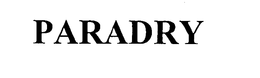 PARADRY trademark