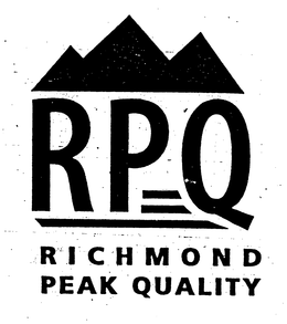 RICHMOND PEAK QUALITY trademark
