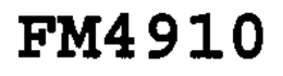 FM4910 trademark