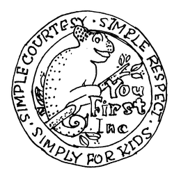 YOU FIRST INC SIMPLE COURTESY SIMPLE RESPECT SIMPLY FOR KIDS trademark