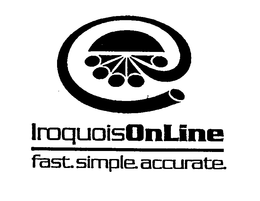 IROQUOISONLINE FAST. SIMPLE. ACCURATE. trademark