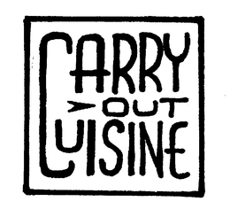 CARRY-OUT CUISINE trademark