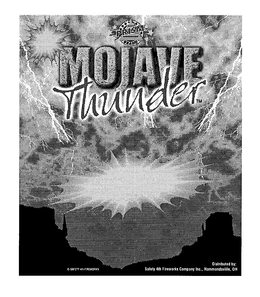 MOJAVE THUNDER trademark