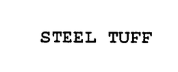 STEEL TUFF trademark