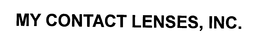 MY CONTACT LENSES, INC. trademark