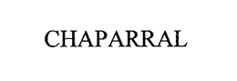 CHAPARRAL trademark