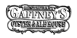 RESTAURANT GAFFNEY'S OYSTER & ALE HOUSE trademark
