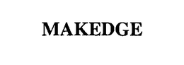 MAKEDGE trademark