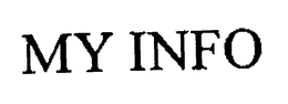 MY INFO trademark
