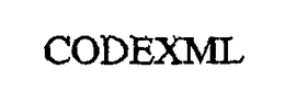 CODEXML trademark