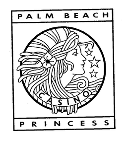 PALM BEACH PRINCESS CASINO trademark