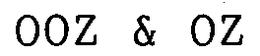 OOZ & OZ trademark